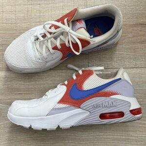Nike Women’s Air Max Sneakers - White, Purple, Lavender Sz 8.5